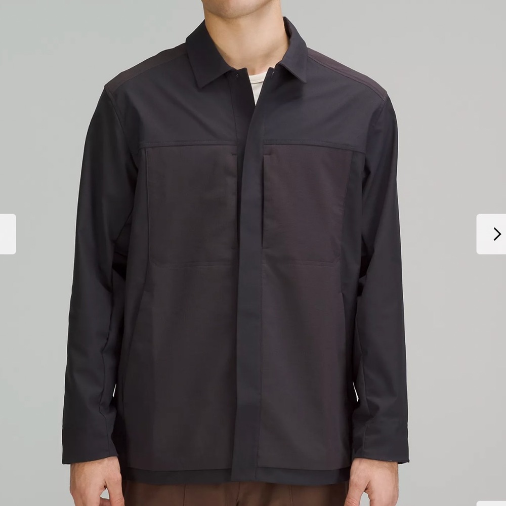 LuLuLemon Snap-Front Collared Jacket